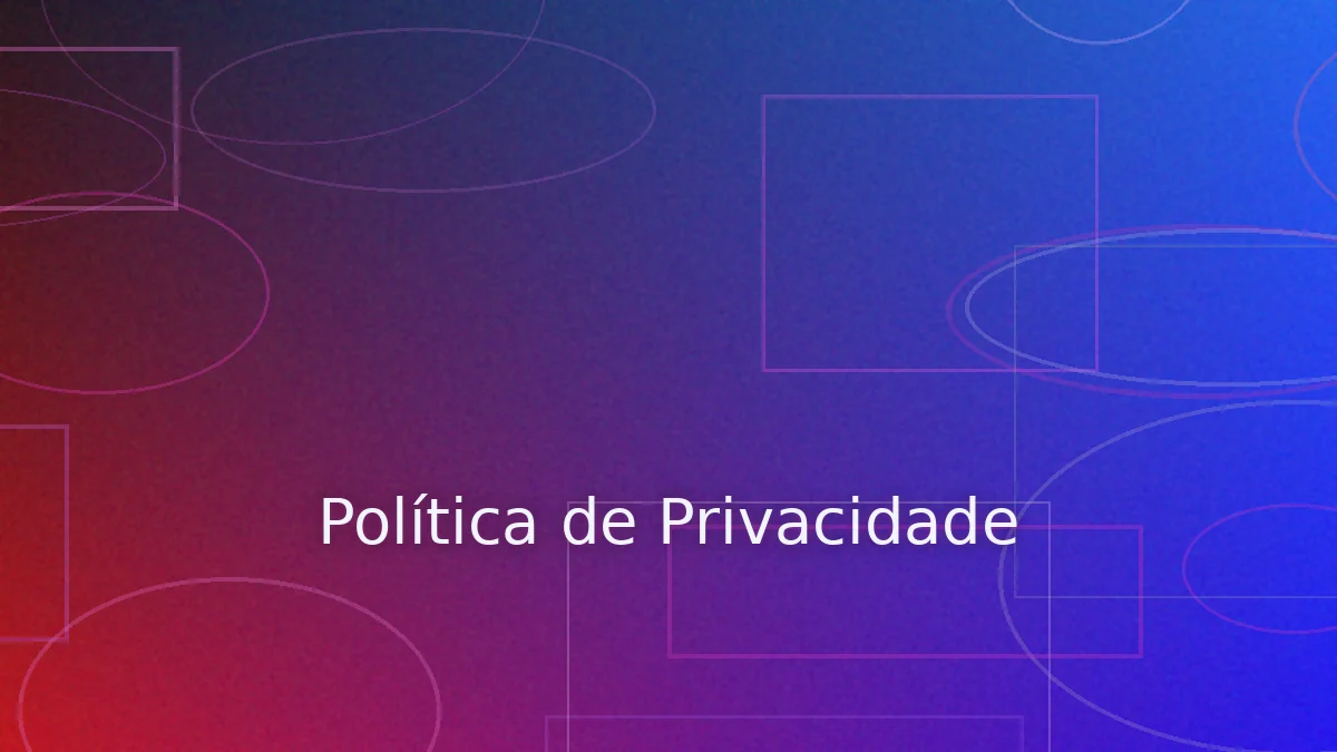 Política de Privacidade